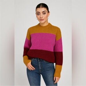 A.L.C. Multicolor Crew Neck Sweater